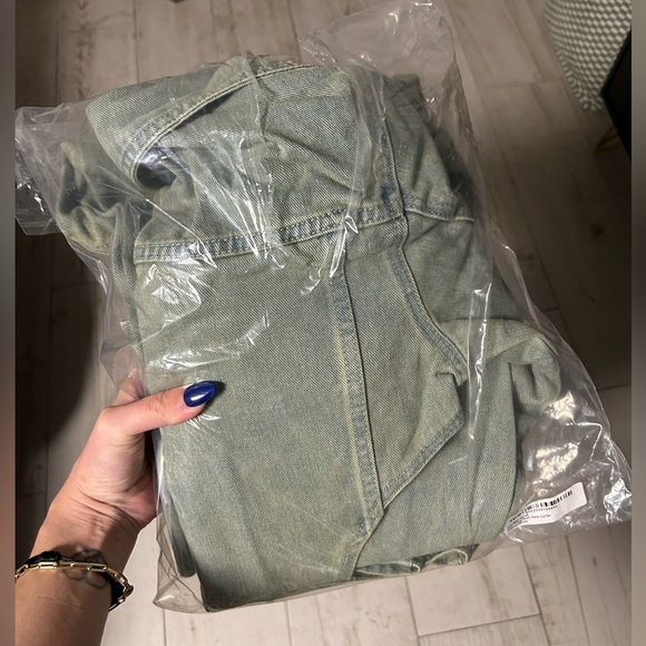 PLT Women's Denim Cutout Jumpsuit - Picture 4 of 4